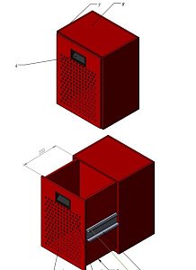 Модуль ГАСЛОК PKB155 для хранения LOTO оборудования 